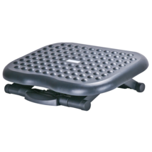 Comfortable and Adjustable Massaging Footrest with Acupressure Bumps - $63.99