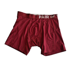 Pair of Thieves Ready for Everything Boxer Brief Maroon Red Small New NWOT - $10.79