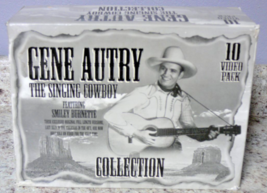 Gene Autry The Singing Cowboy Collection 10 VHS VCR Video Tape Movie Gentle Use! - £7.75 GBP