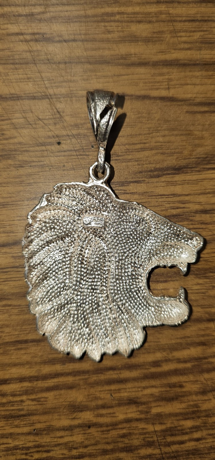 Roaring Lion Silver 925 Charm Pendant Leo King Roar Item image 5
