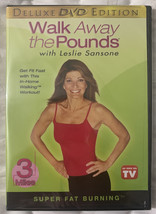Walk Away The Pounds With Leslie Sansone Deluxe DVD Edition New Sealed Free Ship - £26.12 GBP