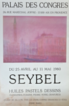 Lyne Seybel - Poster Original Exhibition - Aix-en-Provence - 1980 - £98.35 GBP