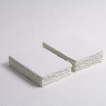 Deckle Edge Paper wedding, invitation, stationary White, A6, 300 gsm - $1,363.32 MXN