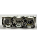 Six Flags America Shot Glass Collection 3 Pack Wild on, Roar! Great! - $14.87