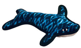 Tuffy Ocean Creature Whale Durable Dog Toy Blue 1ea/12 in - £17.37 GBP