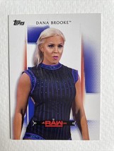 2017 WWE Women&#39;s Division Dana Brooke #R-17 wrestling card - £0.99 GBP