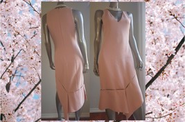 $2,000 Prabal Gurung Stunning Blush Rose Pink Crepe Silk Lined Runway Dress 4 - £215.58 GBP