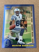 Marvin Harrison 2000 Topps Football Chrome Previews Insert #CP16 Indy Colts - £2.75 GBP