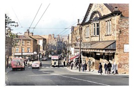 ptc8370 - Yorks&#39; - Early view of Shops along Main Street in Bingley - print 6x4 - £2.19 GBP