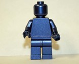 Blue Metallic blank plain Custom Minifigure - $4.30