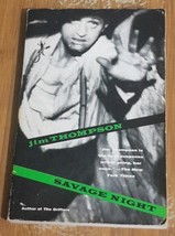 JIM THOMPSON - Savage Night (Trade Paperback, 1991) - Vintage Crime/Blac... - $10.00