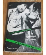 JIM THOMPSON - Savage Night (Trade Paperback, 1991) - Vintage Crime/Black Lizard - $10.00