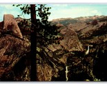 Vernal Nevada FallsYosemite National Park California UNP Chrome Postcard... - £1.53 GBP