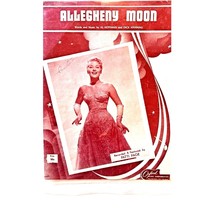 Allegheny Moon, Patti Page, Sheet Music, 1956 - $11.88