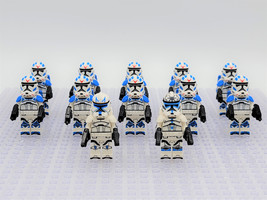 Star Wars 501st Captain Rex Jetpack Clone Troopers 12 Minifigures Set - £19.58 GBP