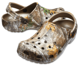 CROCS CLASSIC REALTREE EDGE KID&#39;S CLOGS  SIZE J1 NEW 205282-267 - £23.94 GBP