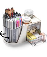 Desk Organizers And Accessories With Four Compartments And A, All In White. - $588.42 MXN