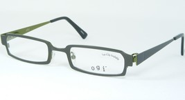 OGI SP101 756 OLIVE GREEN /KIWI UNIQUE EYEGLASSES GLASSES FRAME 48-20-130mm - $1,453.06 MXN