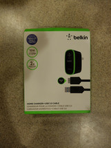 Belkin Micro-B USB Wall Charger (F8M865tt03-BLK) - Black - New in Open Box - £3.18 GBP