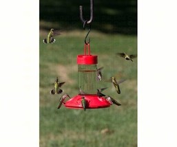 Hummingbird Feeder Dr JBs 16 oz Clean Feeder All Red NEW Made in Missour... - £23.42 GBP