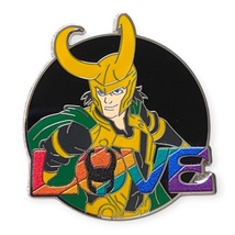 Marvel Disney Rainbow Pride Pin: Loki Love - £15.88 GBP