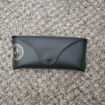 RAYBAN Ray Ban Luxotica Foldover Black Snap Case Only Luxottica No Glasses - £6.79 GBP