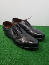 Men&#39;s Allen Edmonds Parliament Wingtip Black Dress Shoes w/ Orthotic Ins... - £44.42 GBP