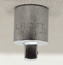 Craftsman USA Made Socket Adapter 1/4&quot; drive to 3/8&quot; 4256 H Series - £4.98 GBP