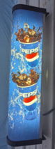 Pepsi Sign Light Up Vintage Fridge Counter Top Fountain Machine Sign - Read - £84.31 GBP