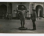 Policeman Directing Traffic in Singapore Real Photo Postcard 1930&#39;s - £21.92 GBP