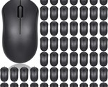 Xuhal 10Pcs Black Wired Mouse Bulk 1000 DPI 3 Button Corded Computer Mou... - $23.38