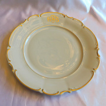 Hutschenreuther Cream Color Dinner Plates with Gold Trim # 21590 - £3.07 GBP