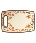 Plastic Cutting Board - Chopping Board w/ Handle Autumn Leaf Design 12in... - $18.98 CAD