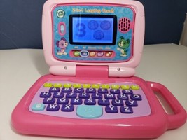 LeapFrog 2 in 1 LeapTop Touch Girls Pink Childs Learning Toy ABCs 123s W... - $15.10