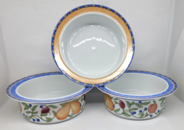 DANSK Set of Three Soup or Cereal Bowls FIANCE FRUITS - $29.99