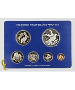 1976 British Virgin Islands Proof Sets, All Original 6 coins - €57,13 EUR