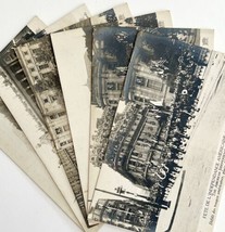 RPPC July 4 Independence Day In Paris Lot Of 6 Parade 1918 Postcards PCBG12B - £39.04 GBP