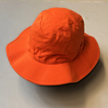 LL Bean Orange Gore-Tex Wide Brim Sun Boonie Hat Size Large GGG5 - $41.48 CAD