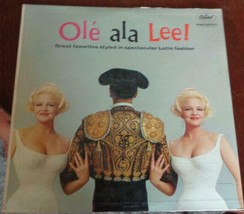 Olé Ala Lee, Peggy Lee – Vintage Full Length LP Record – 33.3 Speed – GD... - £7.77 GBP