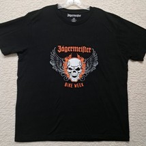 Jagermeister Bike Week Adult Black 2XL TShirt - £9.82 GBP