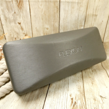 Flexon Sunglasses Eyeglasses Gray Clamshell Hard CASE ONLY - $125.85 MXN