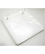 250 Count 11x12.5&quot; Clear 1-Mil LDPE Plastic Poly Bags WICKETED LayFlat O... - £6.60 GBP