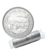 1992 (1867-) Canadian 25-Cent Prince Edward Island Original Coin Roll - £22.80 GBP
