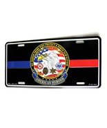 AMERICAN HEROES POLICE EMT MEDIC FIRE SHERIFF LICENSE PLATE 6 X 12 INCHES - £7.81 GBP