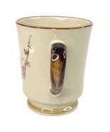 Sunny Stoneware Floral Mug  Cherry Blossom Made in Korea 8 oz Coffee Cup - $19.79