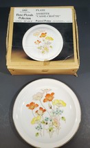  Painted Poppy Fanci Florals Collection Japan Set Of 6 Salad Plates 7.5&quot; MCM - £27.65 GBP