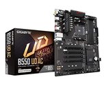 GIGABYTE B550 UD AC (AM4/ AMD/ B550/ ATX/Dual M.2/ SATA 6Gb/s/USB 3.2 Ge... - $144.71