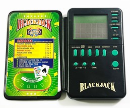 Las Vegas Casino Corner Black Jack Micro Games of America Handheld Electronic - £8.70 GBP