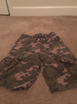 Bass Pro Shops Boys Cargo Shorts Size 12 Camouflage - $42.57