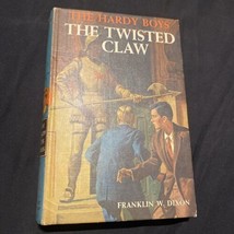 The Hardy Boys #18 The Twisted Claw Matte Blue Hardcover Vintage 1939 - £5.91 GBP